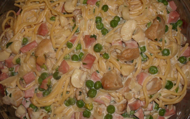 Espaguete à francesa