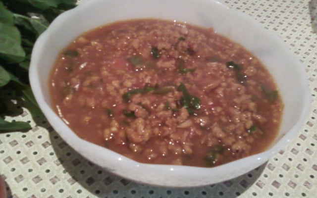 Carne moída de soja