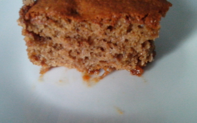 Bolo de maçã e banana