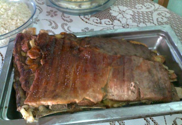 Costela recheada
