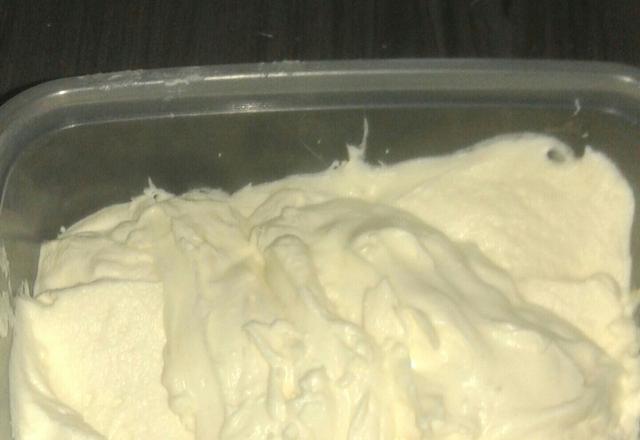Chantilly caseiro