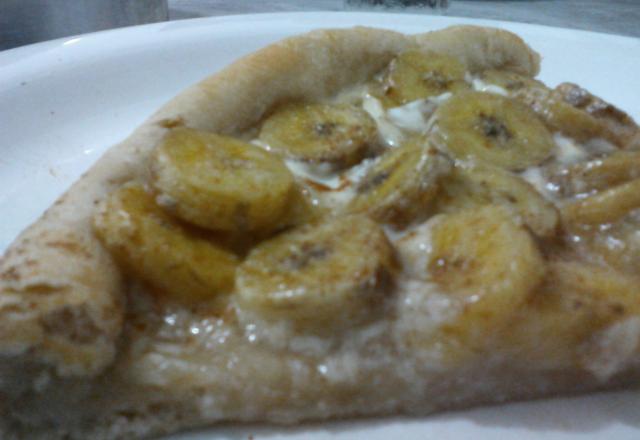 Recheio rápido de banana para pizzas