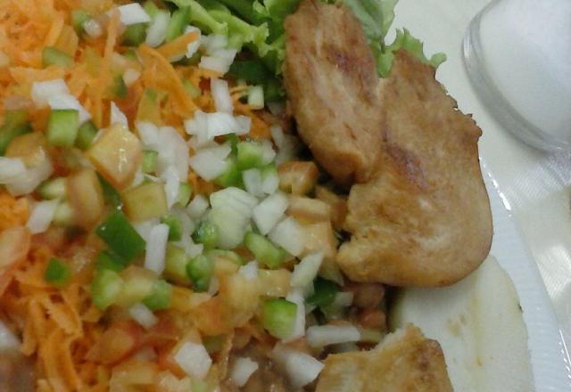 Frango empanado fácil
