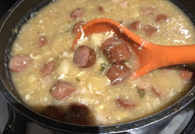 Sopa de mandioca da Dona Izaura