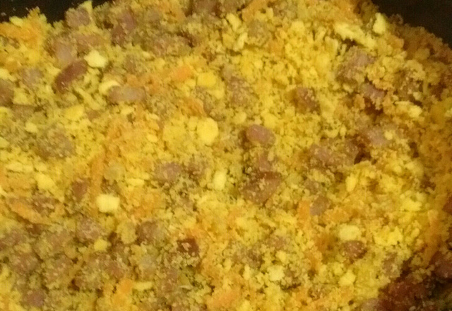 Farofa de farinha de milho