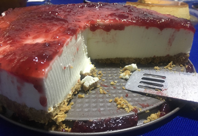 Cheesecake frutos vermelhos