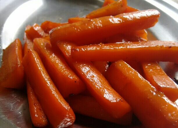 Cenoura caramelizada