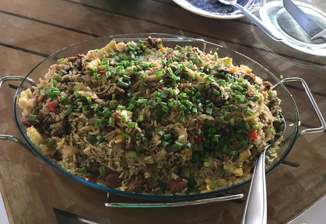 Arroz chaufa