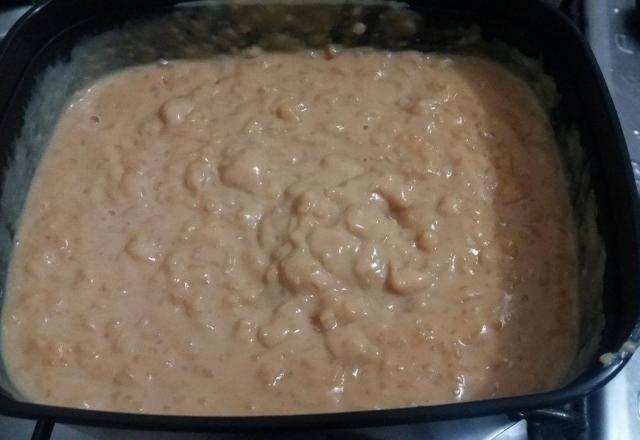 Arroz doce caramelizado e cremoso