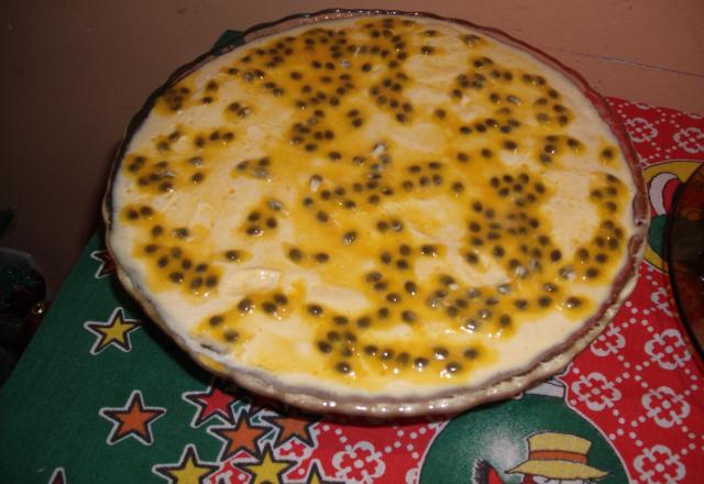 Pavê de maracujá