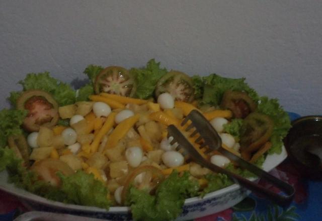 Salada colorida
