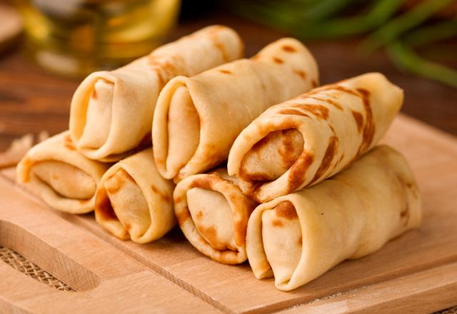 Massa de panqueca simples