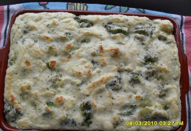 Souflé de brócolis