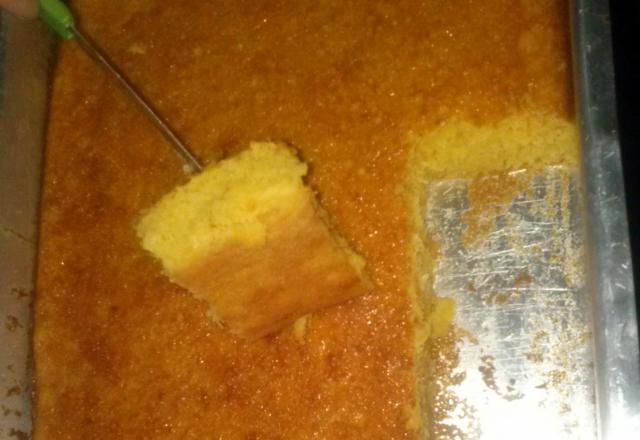 Bolo de milho verde cremoso