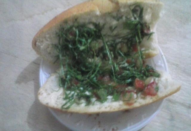Pão com couve da Nívea (para churrasco)