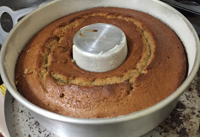 Bolo de banana sem glúten e sem lactose