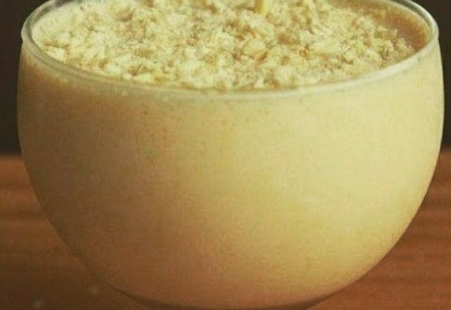 Mousse de leite em pó