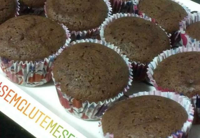 Bolo de chocolate sem glúten