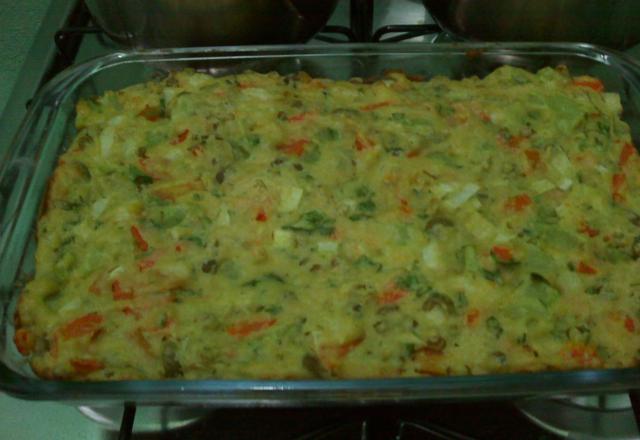 Torta de legumes