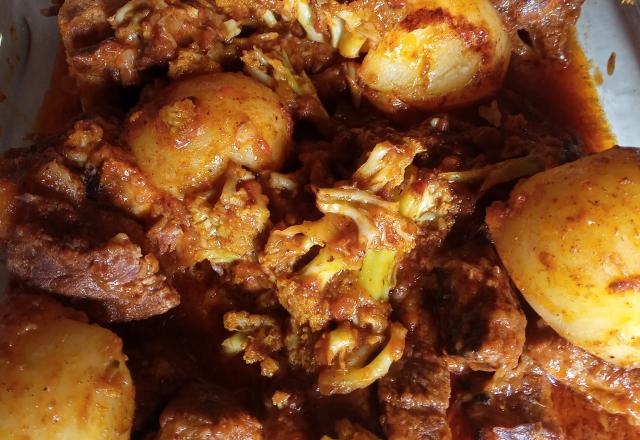 Peito de boi feito na panela de pressão