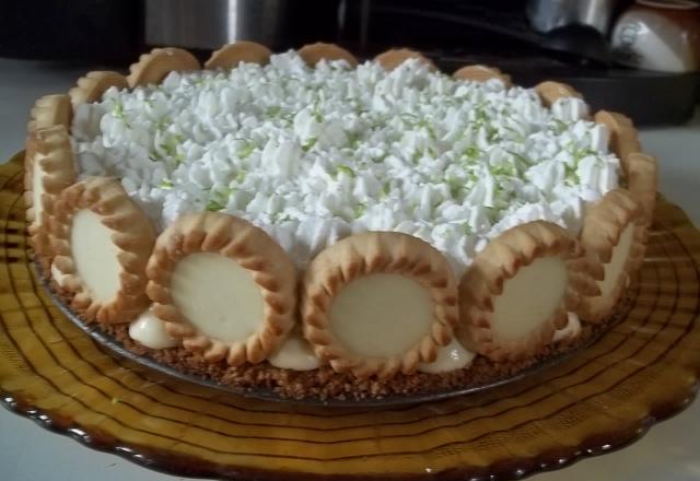 Torta mousse de limão