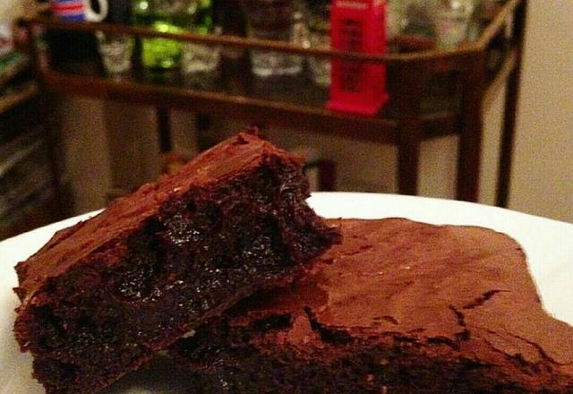 Brownie de achocolatado simples e fácil