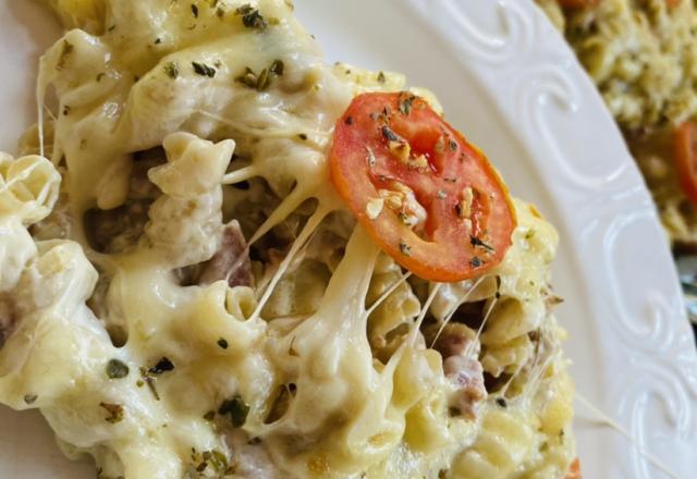 Penne ao bacon 