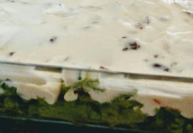 Salada crocante com bacon