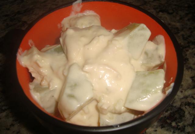 Chuchu ao creme