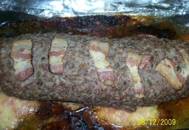 Rocambole de Carne moída