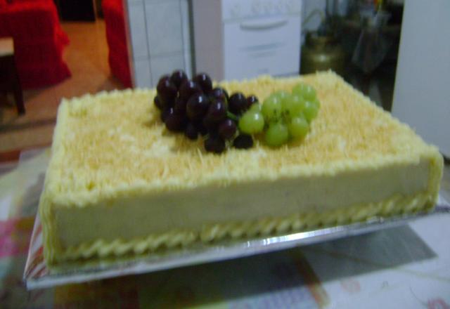 Torta de frango com pão de forma