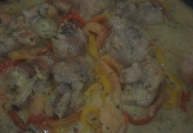 Moqueca rápida de frango