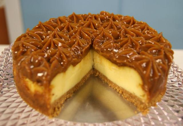 Cheesecake de doce de leite