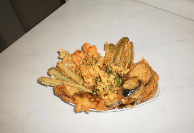 Tempura de legumes