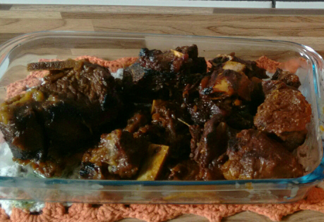 Costela de panela de pressão sem água