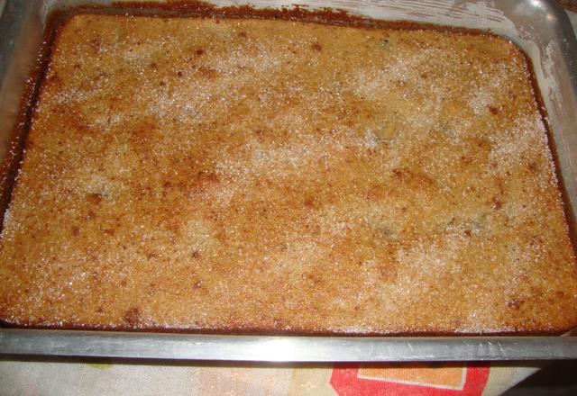 Bolo de banana com farinha de rosca