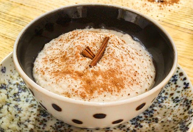 Arroz doce simples e tradicional