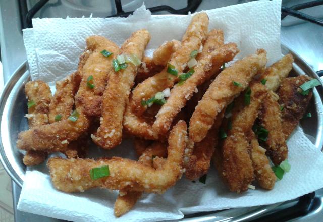Tirinhas de frango da Sheila