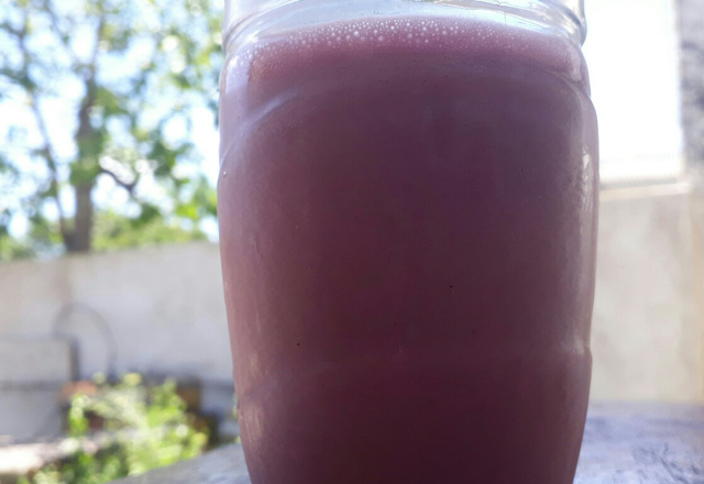 Batida de Vodka com Suco