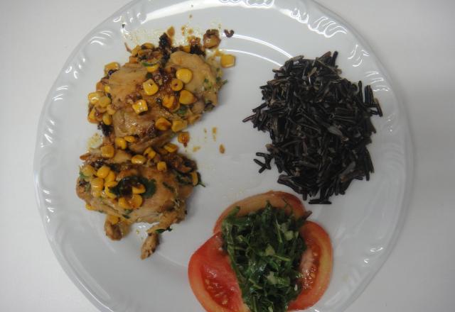 Frango kenga (frango com milho)