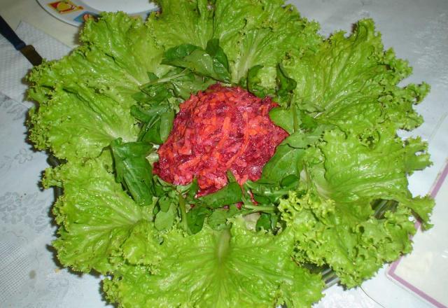 Salada crocante