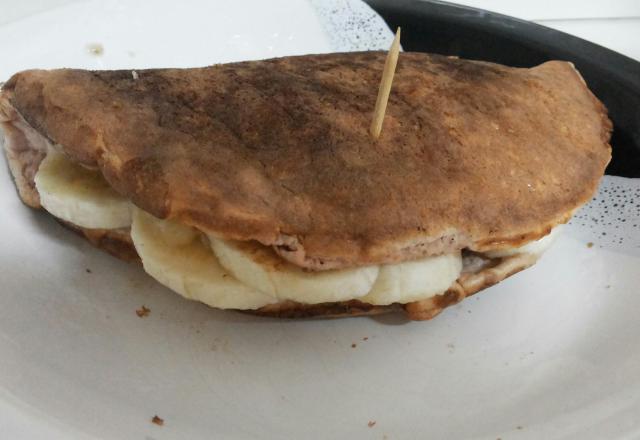 Panqueca proteica recheada (anabólica)
