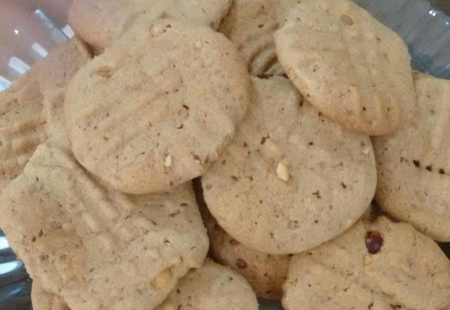 Cookies de peanut butter (manteiga de amendoim)