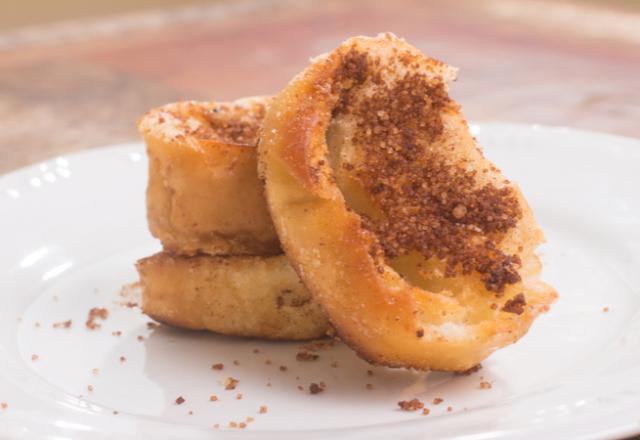Rabanada Natalina de Pão Francês