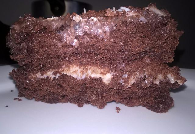 Bolo de chocolate feito com cacau