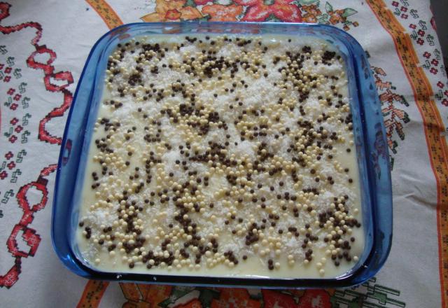 Pavê de chocolate branco