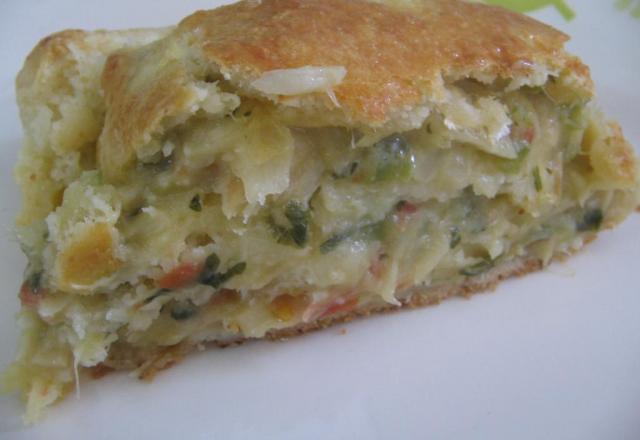 Enrolado de bacalhau maravilhoso