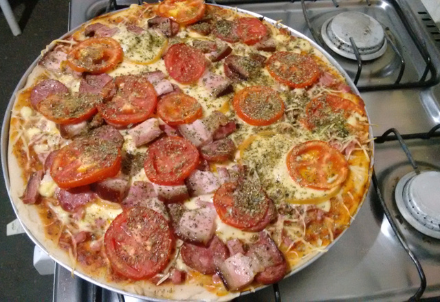 Pizza caseira