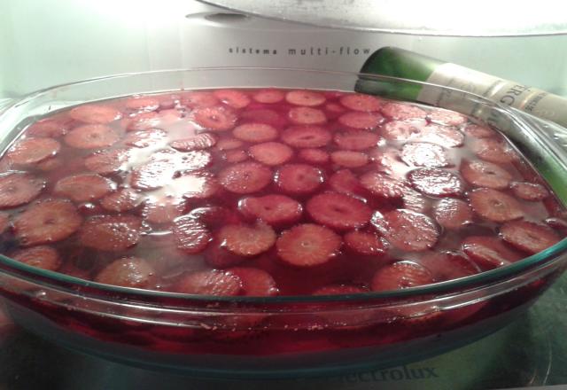 Sobremesa de morango