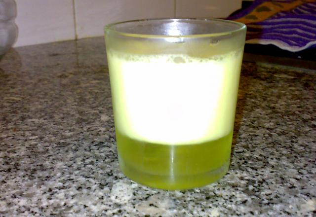 Mousse rápido de gelatina